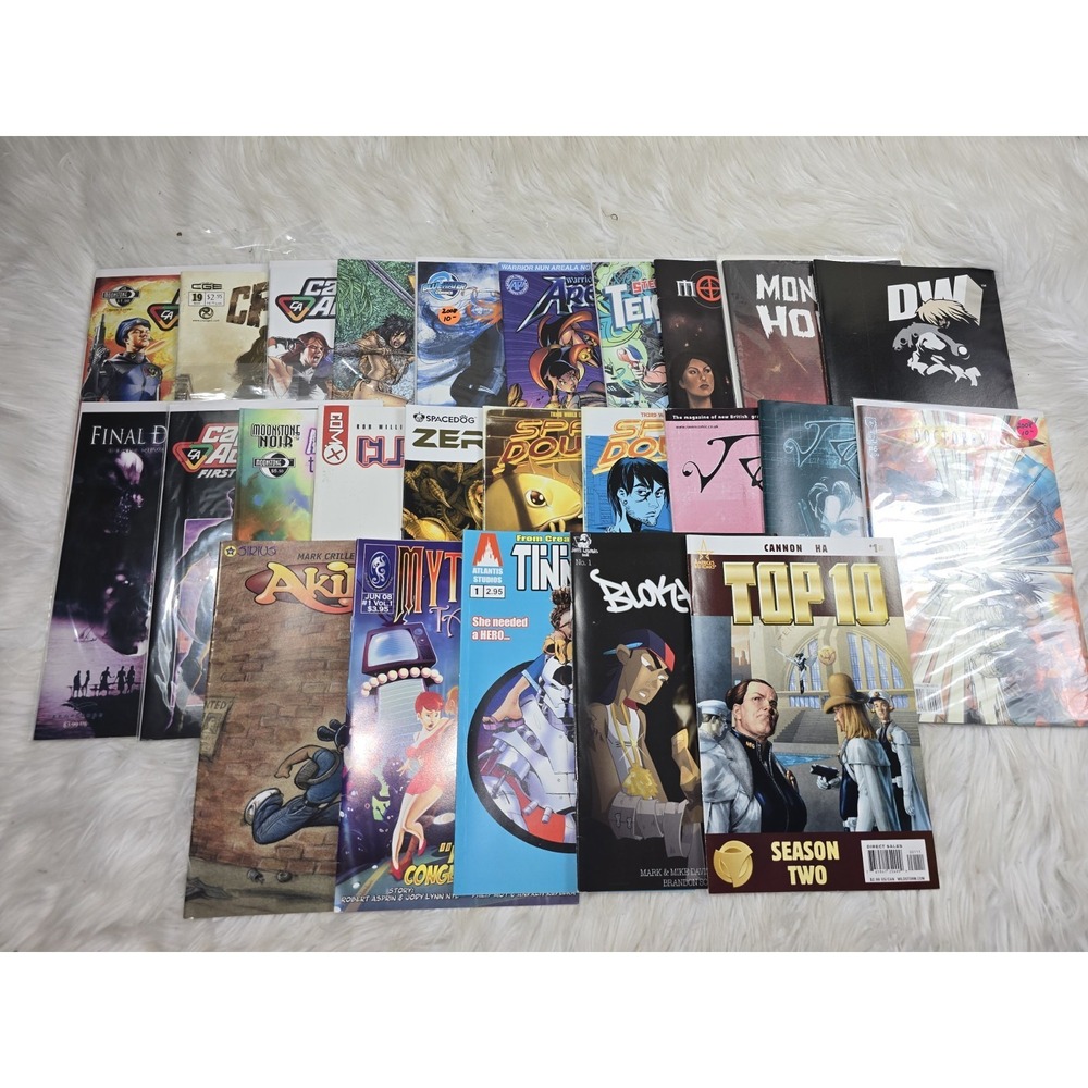 Indie Comics - 25 Comic Books! BIG NAMES Assortment Comics Great Condition! B9